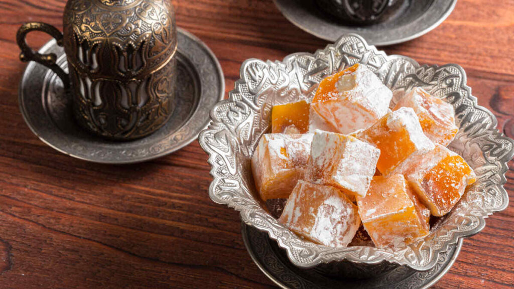 Historia Turkish delight